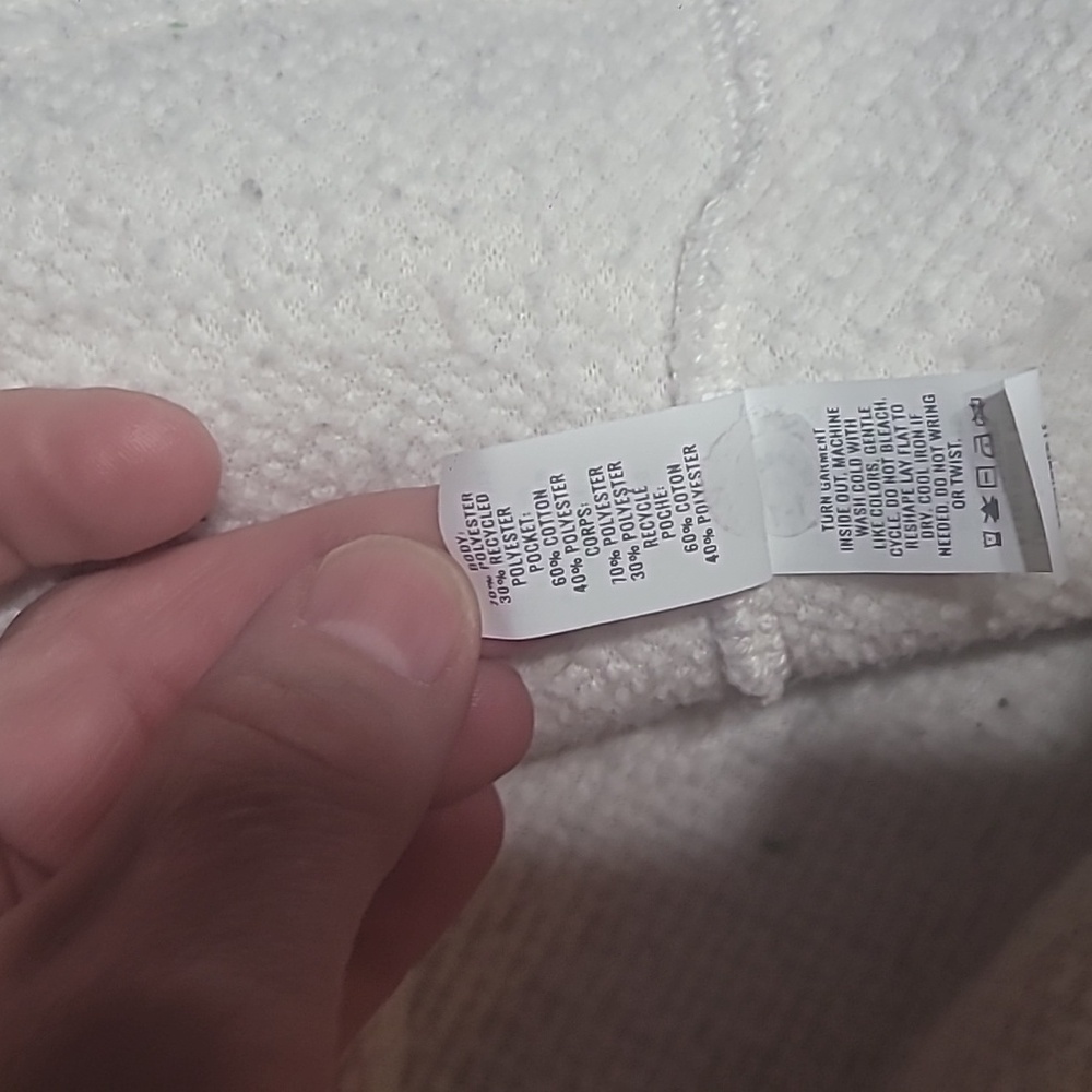 Offline By Aerie Button Up Sherpa Shacket Jacket Off White Size Medium Oversized - Picture 5 of 7